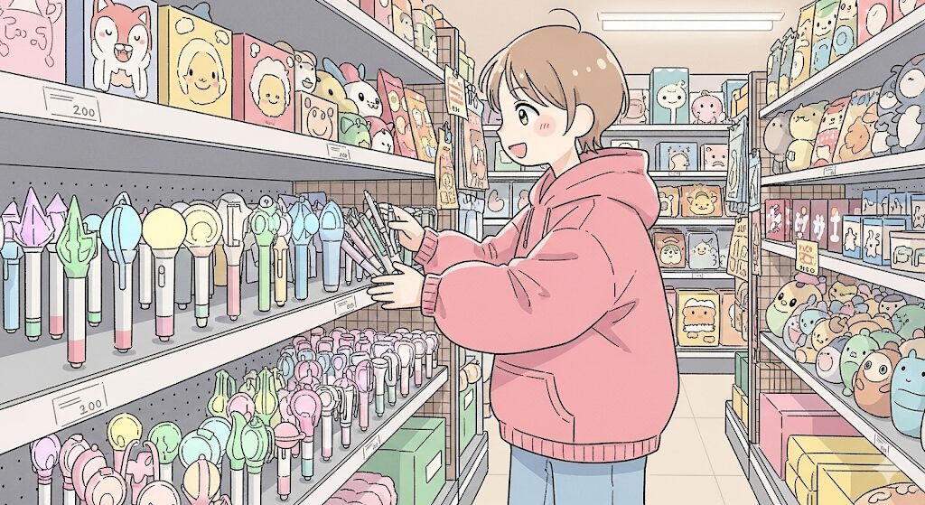 ドンキで買えるペンライトの種類と価格帯